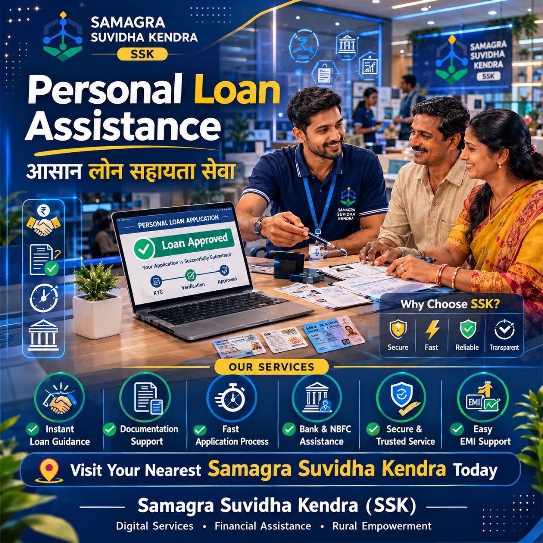 Personal Loan Assistance Service | पर्सनल लोन सहायता सेवा